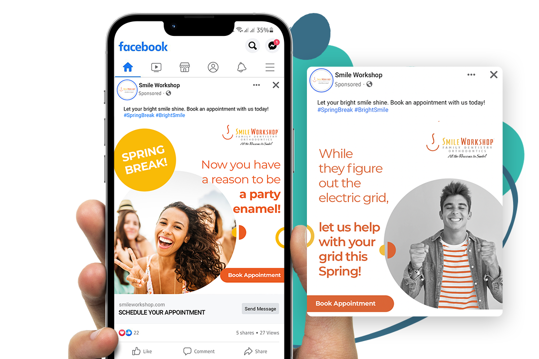 Smile Workshop Facebook Social Ad